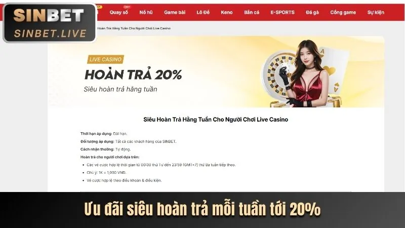 Hoàn trả VIP 9pwin